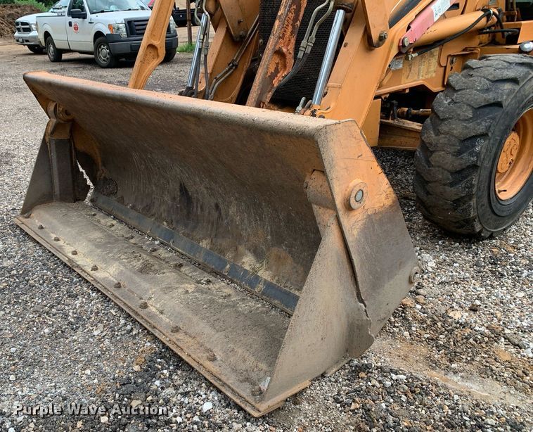 image for item LH9756 2009 Case 590 Super M Series III  backhoe