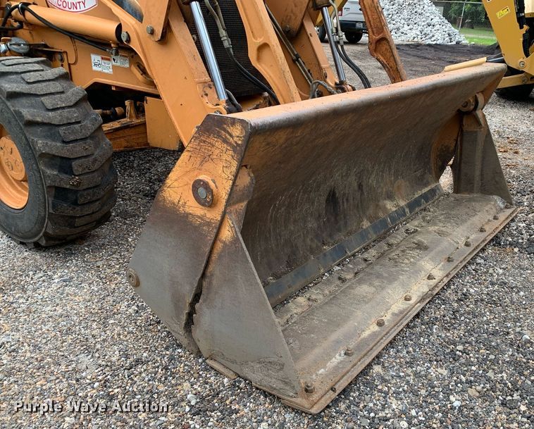 image for item LH9756 2009 Case 590 Super M Series III  backhoe