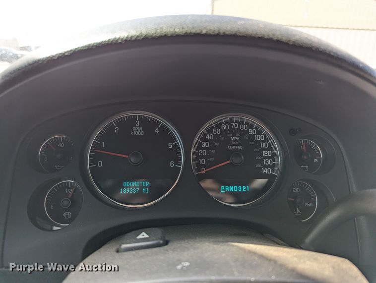 image for item LM9823 2007 Chevrolet Tahoe Police  SUV