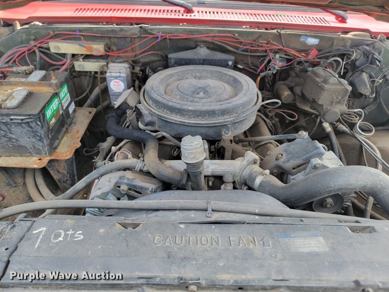 image for item LQ9046 1985 Chevrolet D30  brush fire truck