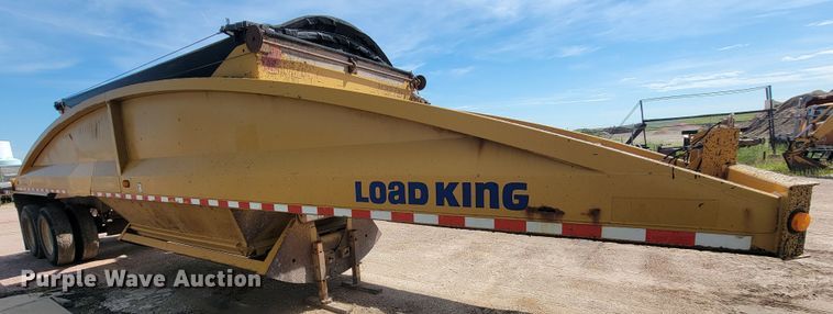 image for item LQ9047 2006 Load King 2066D-37-2  bottom dump trailer