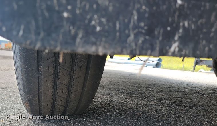 image for item LQ9092 2016 Shop built  tilt deck equipment trailer