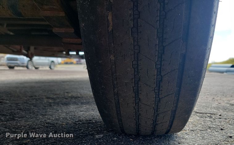 image for item LQ9092 2016 Shop built  tilt deck equipment trailer