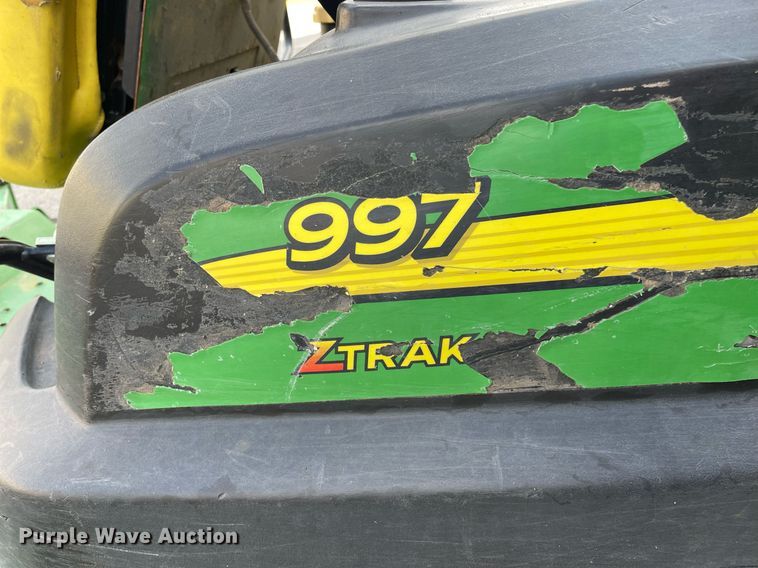 image for item LS9496 John Deere 997 ZTrak  ZTR lawn mower