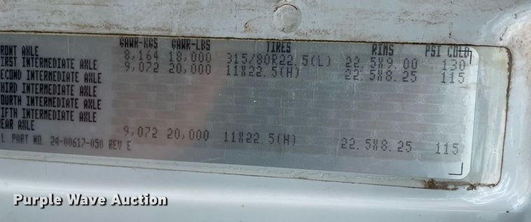 image for item LS9500 2003 Freightliner FL80  dump truck