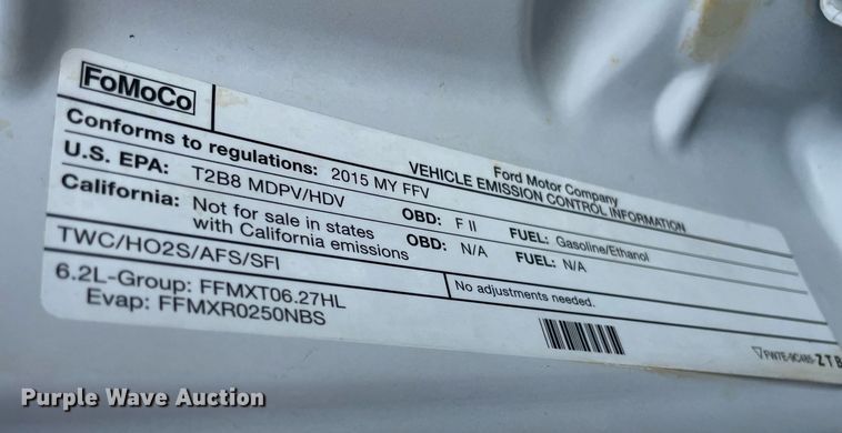 image for item LS9501 2015 Ford F250 Super Duty  pickup truck