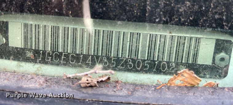 image for item LS9503 2005 Chevrolet Silverado 1500  pickup truck