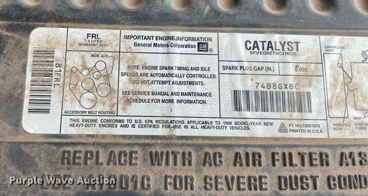 image for item LS9529 1998 Chevrolet Suburban K2500  SUV