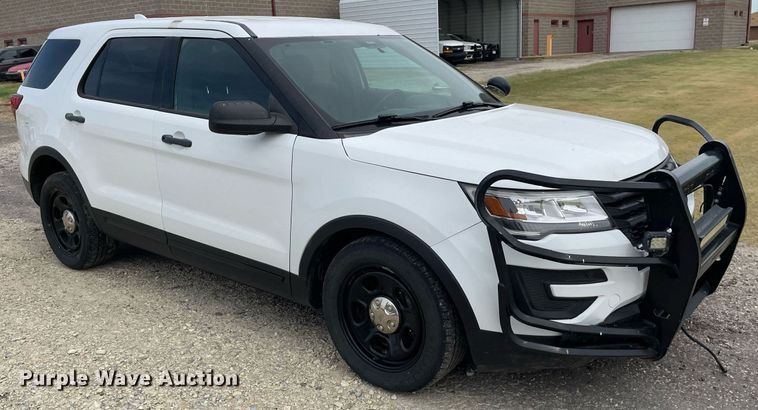 image for item LS9531 2017 Ford Explorer Police Interceptor  SUV