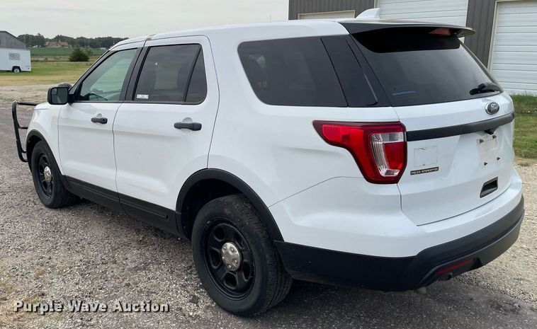 image for item LS9531 2017 Ford Explorer Police Interceptor  SUV