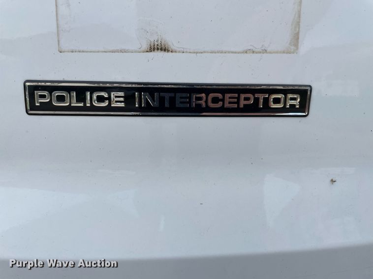 image for item LS9531 2017 Ford Explorer Police Interceptor  SUV