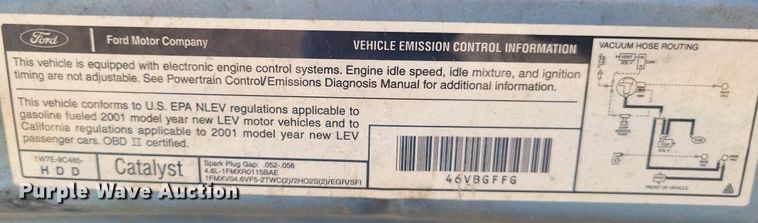 image for item LS9594 2005 Ford Crown Victoria Police Interceptor