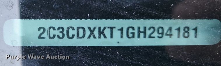 image for item LS9613 2016 Dodge Charger Police