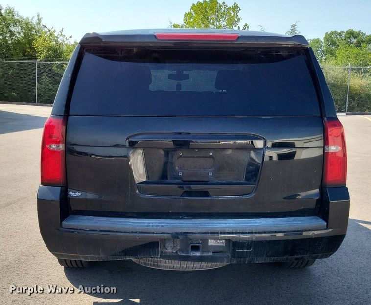image for item LS9614 2015 Chevrolet Tahoe Police  SUV
