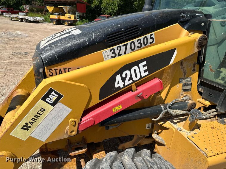 image for item MB9726 2009 Caterpillar 420E  backhoe