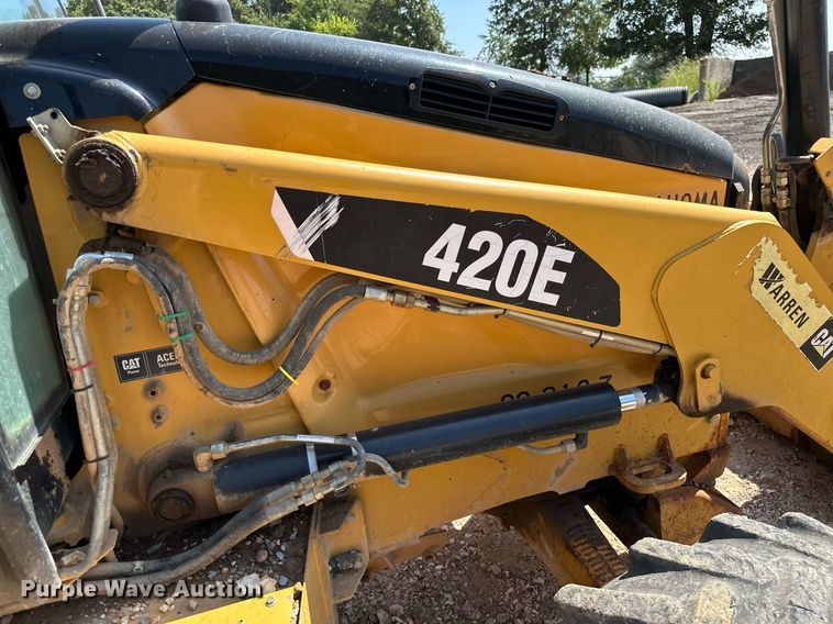 image for item MB9726 2009 Caterpillar 420E  backhoe