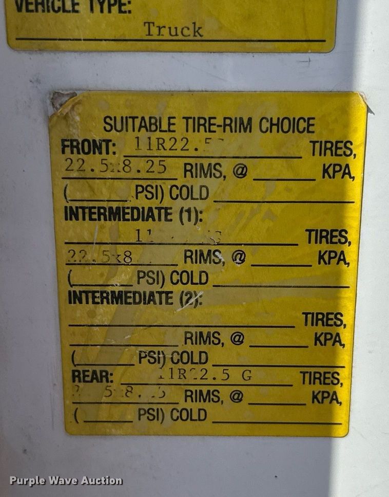 image for item MB9727 2004 Sterling Acterra  dump truck