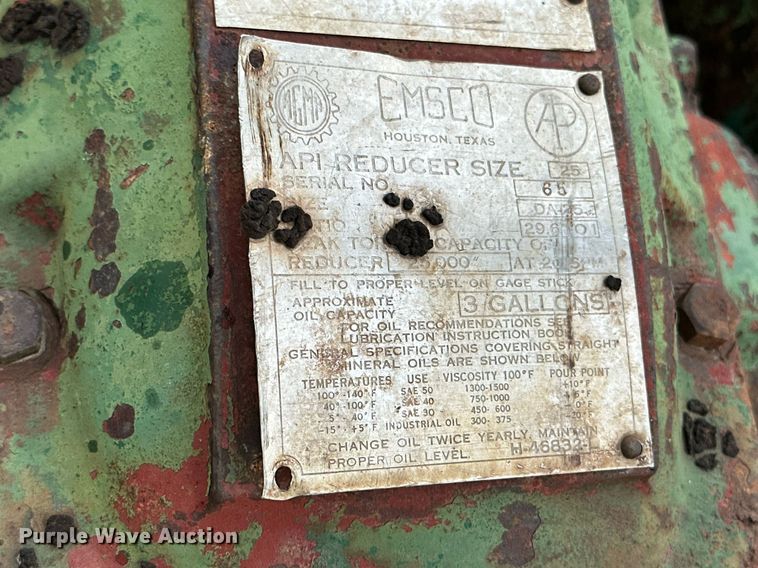 image for item MB9744 Oilfield equipment