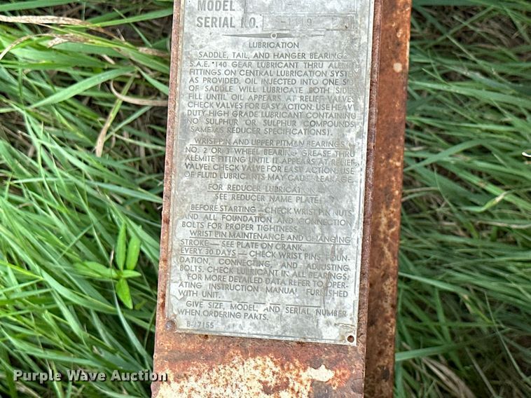 image for item MB9745 Oilfield equipment