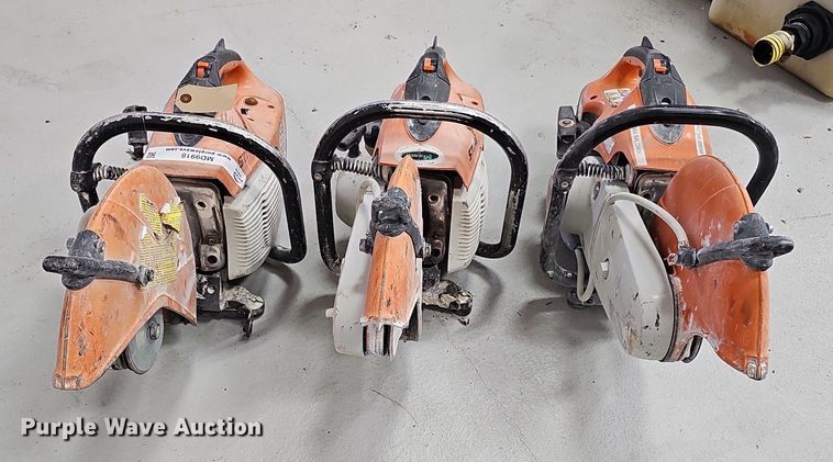 image for item MD9918 (3) Stihl TS420 concrete saws