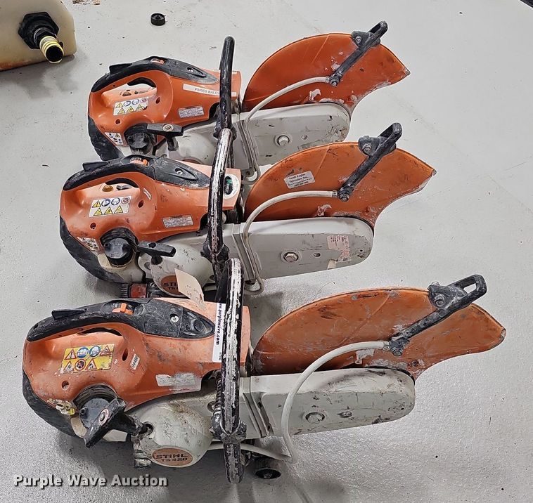 image for item MD9918 (3) Stihl TS420 concrete saws