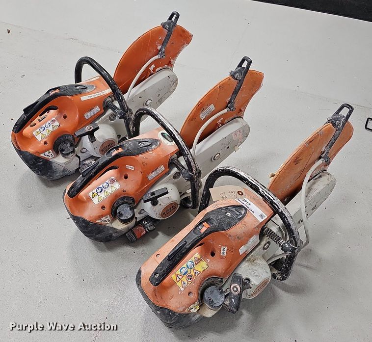 image for item MD9918 (3) Stihl TS420 concrete saws