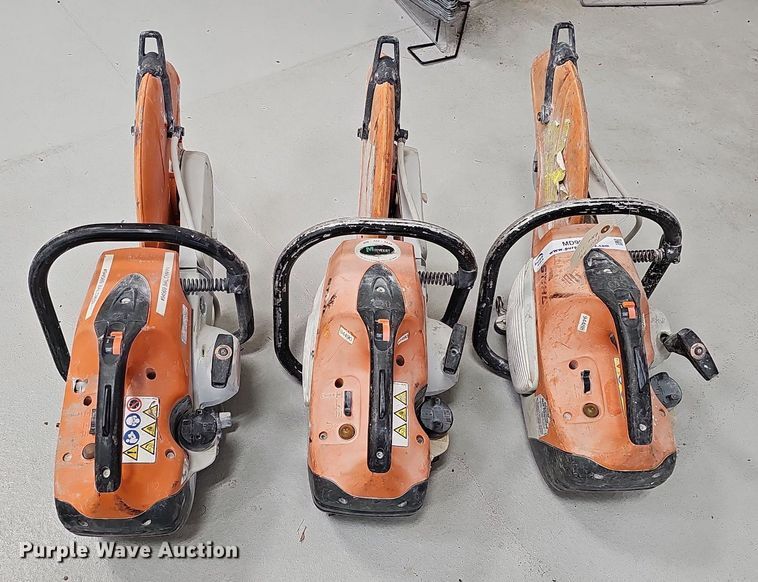 image for item MD9918 (3) Stihl TS420 concrete saws