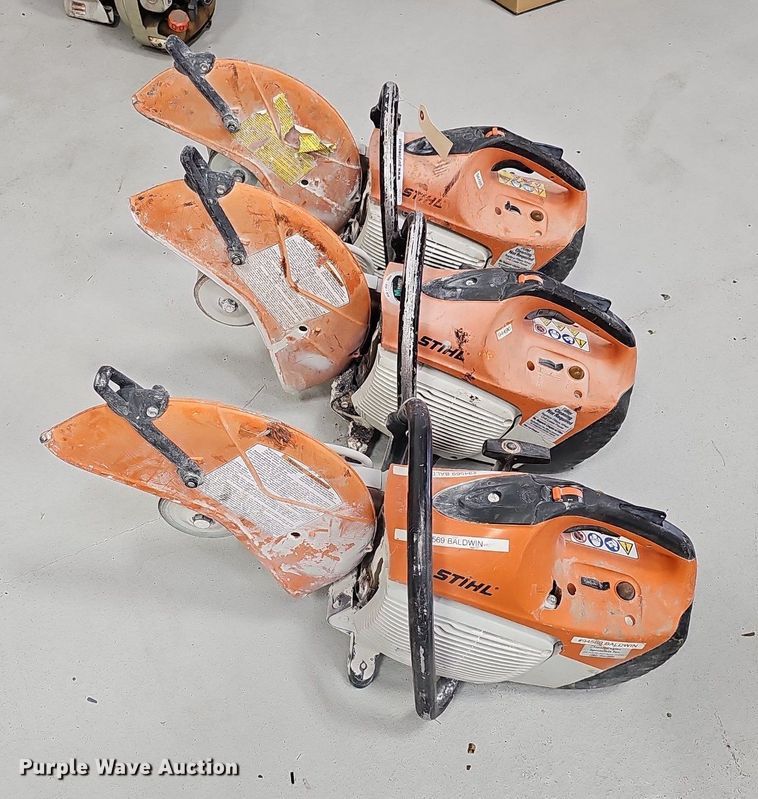 image for item MD9918 (3) Stihl TS420 concrete saws
