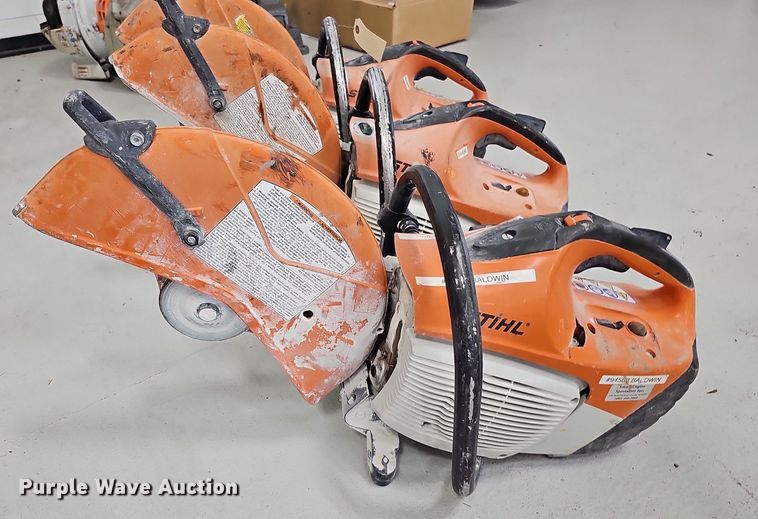 image for item MD9918 (3) Stihl TS420 concrete saws