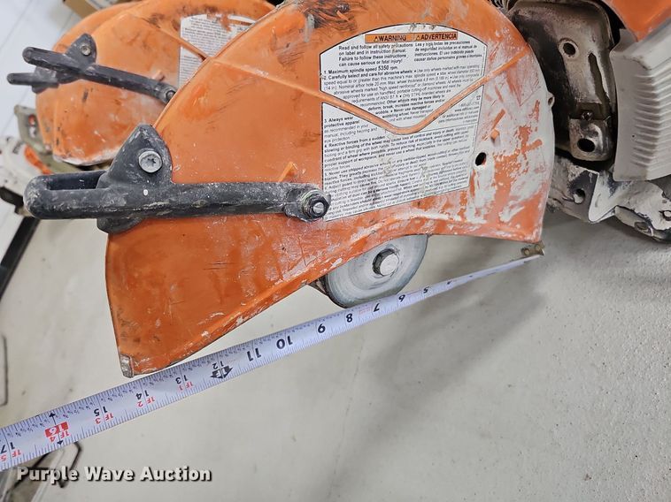 image for item MD9918 (3) Stihl TS420 concrete saws