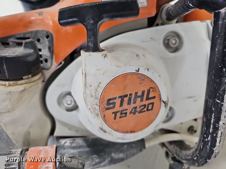 image for item MD9918 (3) Stihl TS420 concrete saws