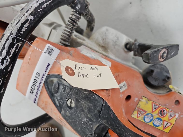 image for item MD9918 (3) Stihl TS420 concrete saws