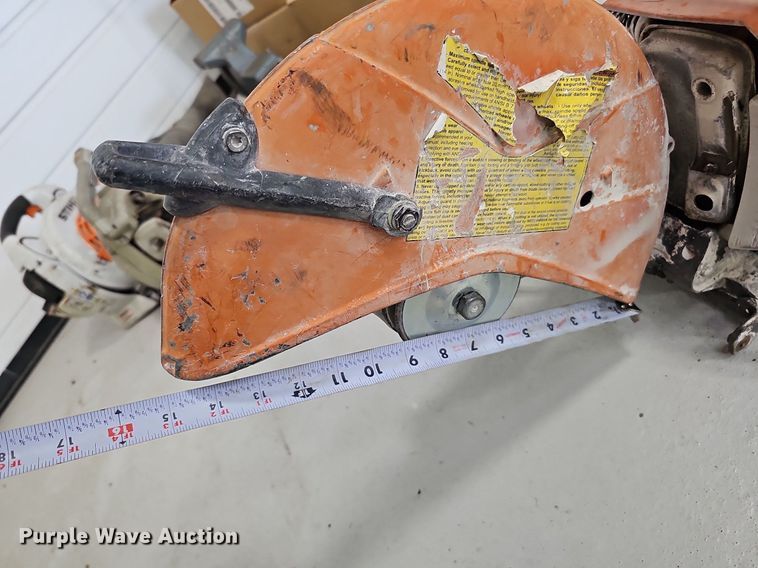 image for item MD9918 (3) Stihl TS420 concrete saws