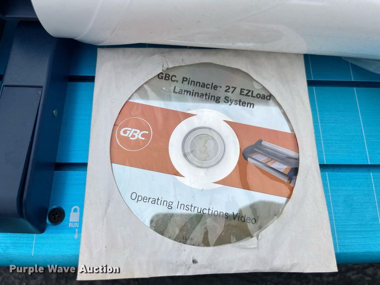 image for item MG9359 GBC Pinnacle 27 EzLoad  laminator