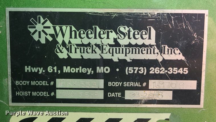 image for item MG9585 2009 Freightliner Business Class M2  dump truck