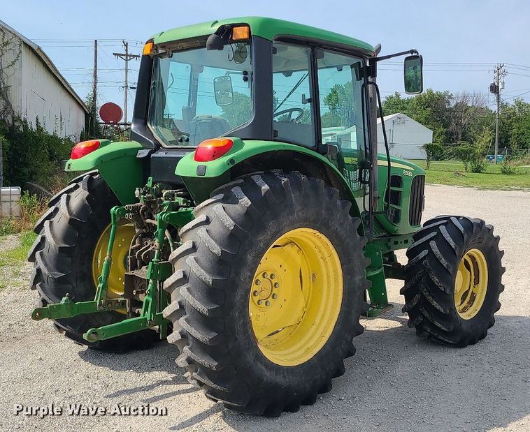 image for item MG9590 2008 John Deere 6330  MFWD tractor