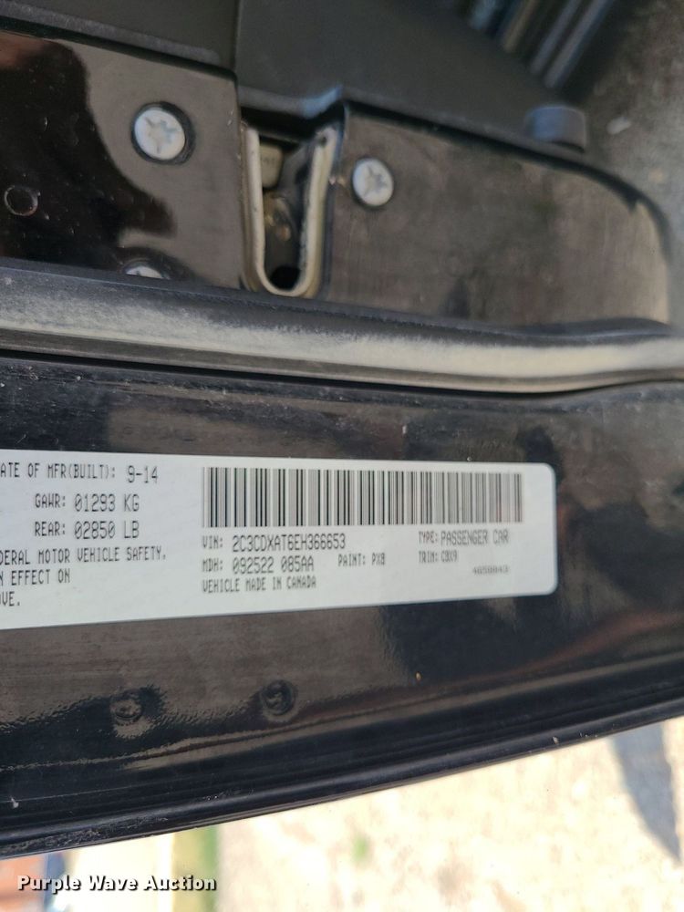 image for item MG9593 2014 Dodge Charger Police