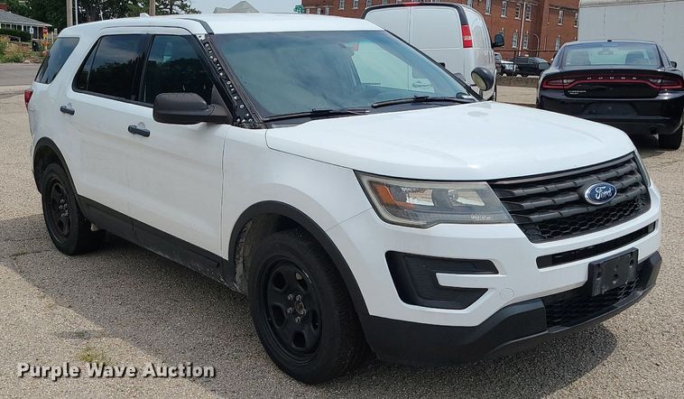 image for item MG9599 2017 Ford Explorer Police Interceptor  SUV