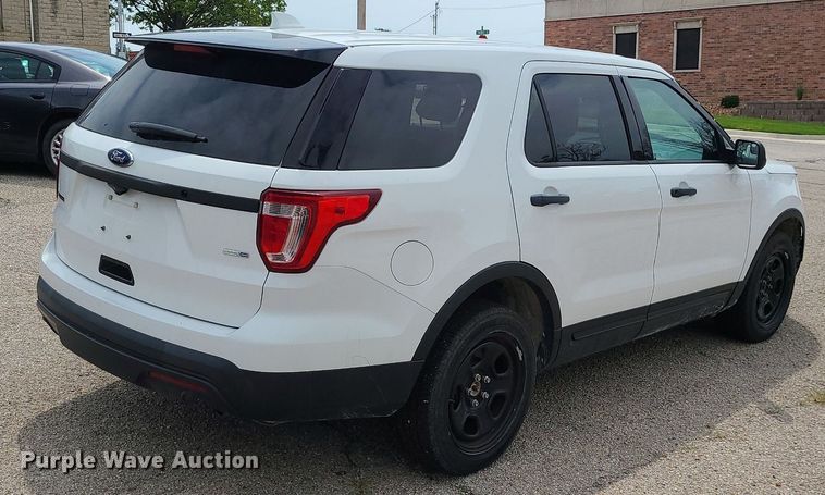 image for item MG9599 2017 Ford Explorer Police Interceptor  SUV