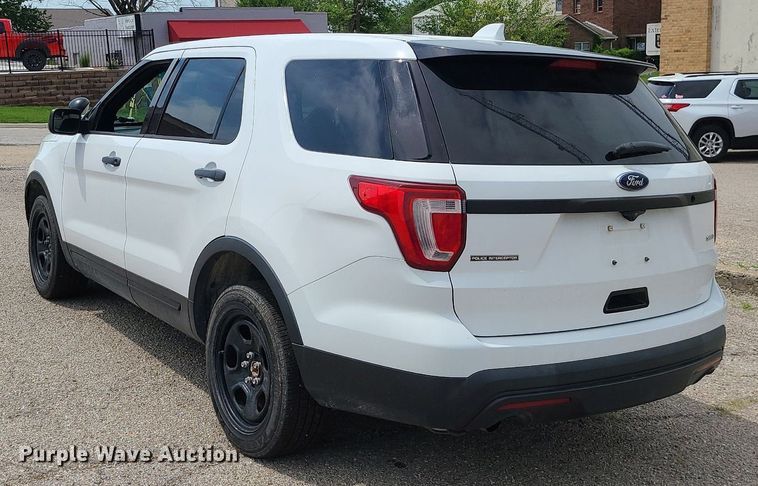 image for item MG9599 2017 Ford Explorer Police Interceptor  SUV