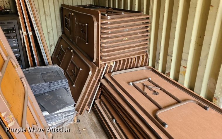 image for item MG9602 Approximately 45 folding tables