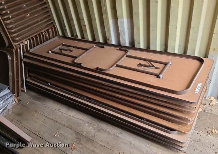 image for item MG9602 Approximately 45 folding tables