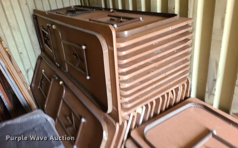 image for item MG9602 Approximately 45 folding tables