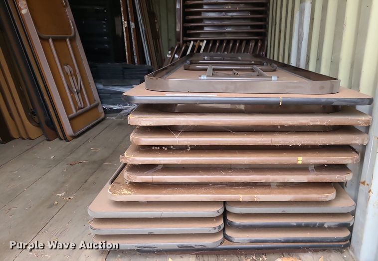 image for item MG9602 Approximately 45 folding tables