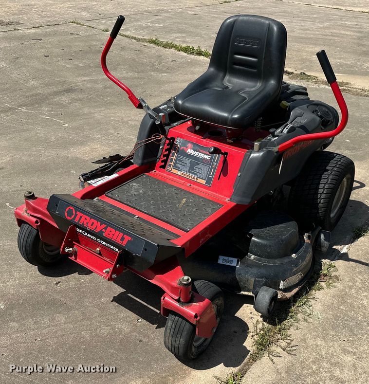 image for item MG9826 Troy-Bilt Mustang RZT  ZTR lawn mower