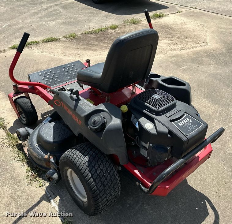 image for item MG9826 Troy-Bilt Mustang RZT  ZTR lawn mower