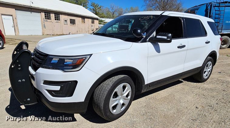 image for item MI9471 2018 Ford Explorer Police Interceptor  SUV