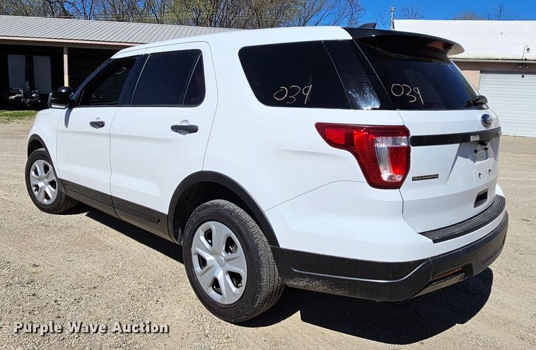 image for item MI9471 2018 Ford Explorer Police Interceptor  SUV