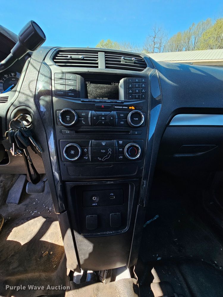 image for item MI9471 2018 Ford Explorer Police Interceptor  SUV