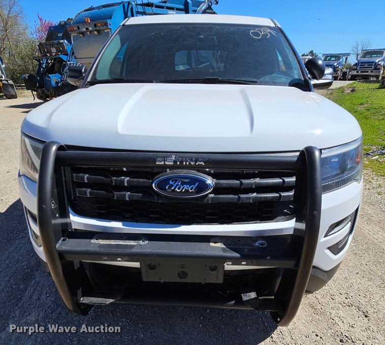 image for item MI9471 2018 Ford Explorer Police Interceptor  SUV